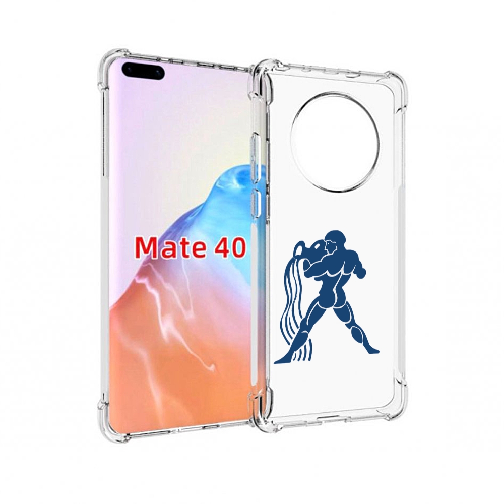 

Чехол MyPads Tocco для Huawei Mate 40 знак-зодиака-водолей7, Прозрачный, Tocco