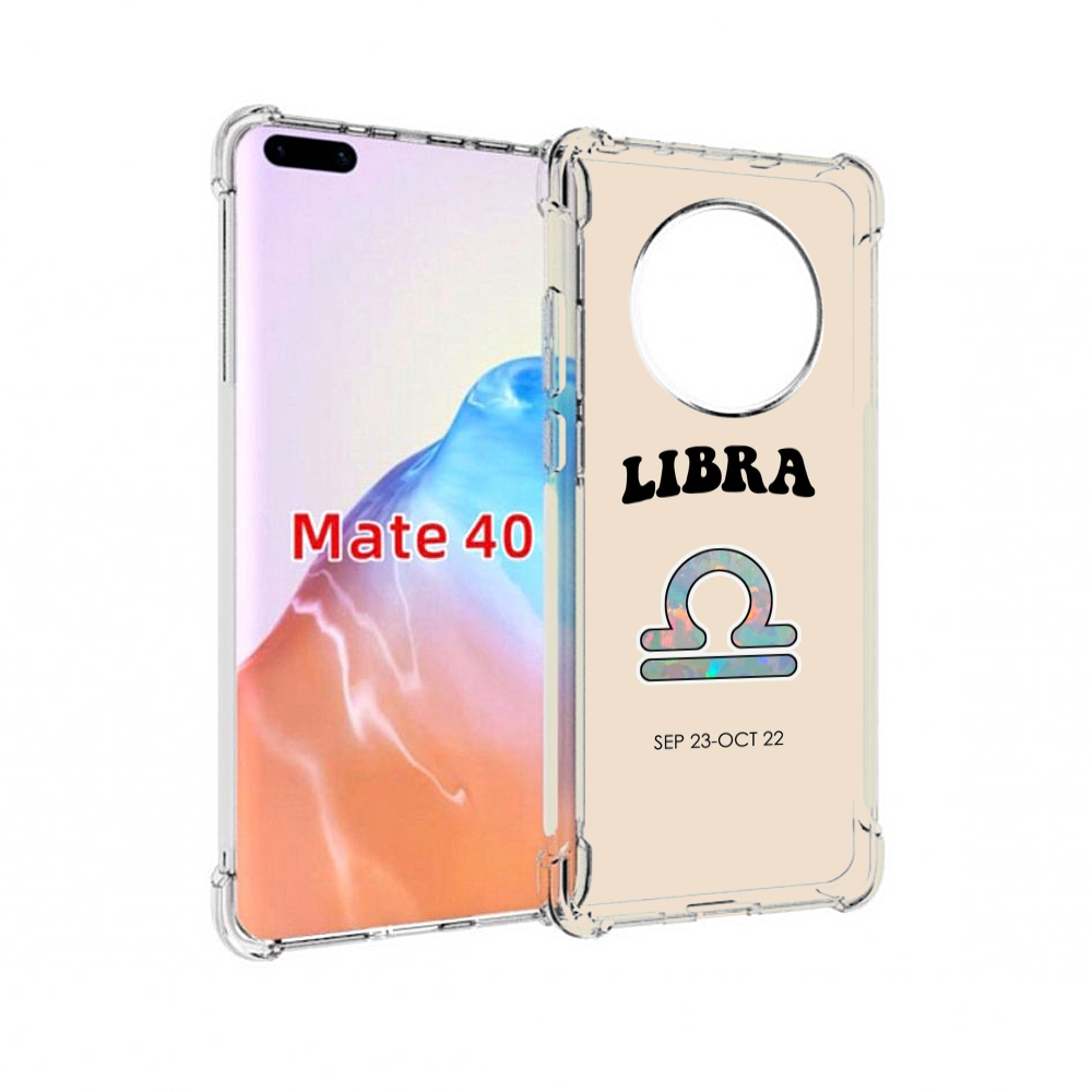 

Чехол MyPads Tocco для Huawei Mate 40 знак-зодиака-весы-6, Прозрачный, Tocco