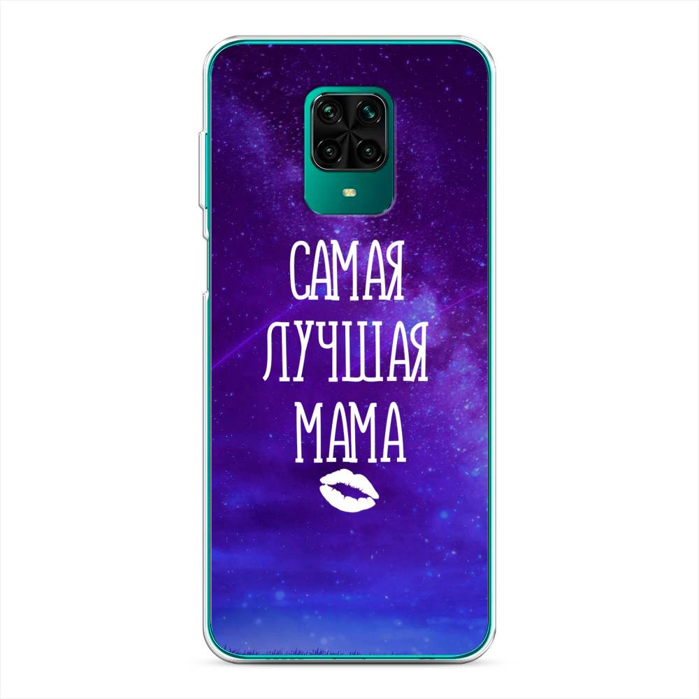 фото Силиконовый чехол "лучшая мама" на xiaomi redmi note 9 pro awog