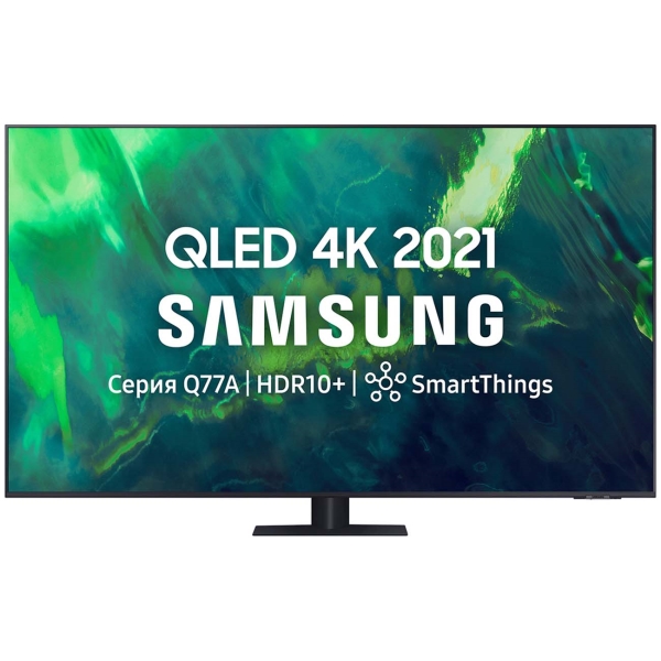 фото Qled телевизор 4k ultra hd samsung qe55q77aaux