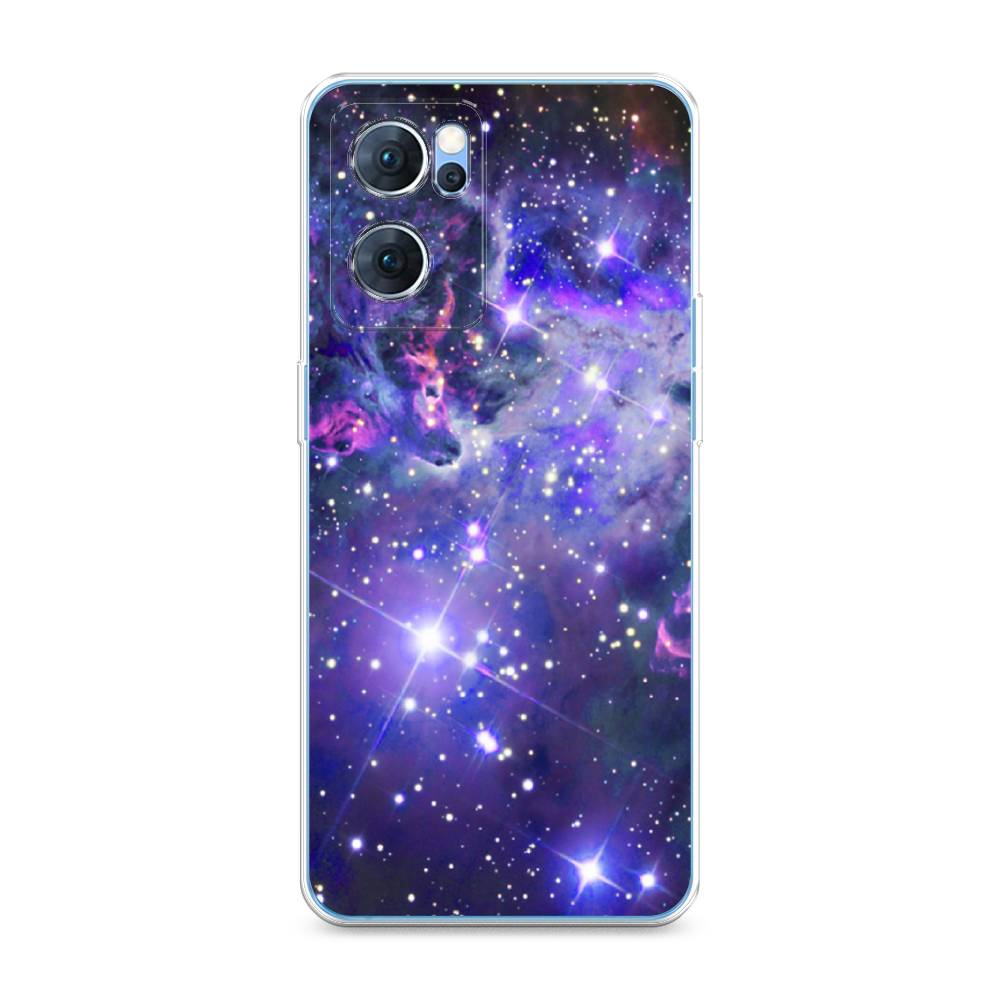 

Чехол Awog на Oppo Reno 7 5G "Яркая галактика", Разноцветный, 258150-4