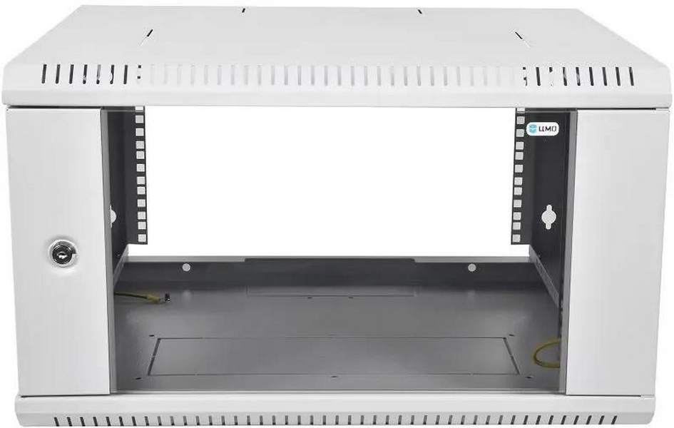 Шкаф коммутационный ЦМО ШРН-Э-6.500 настенный,  стеклянная передняя дверь,  6U,  600x345x5