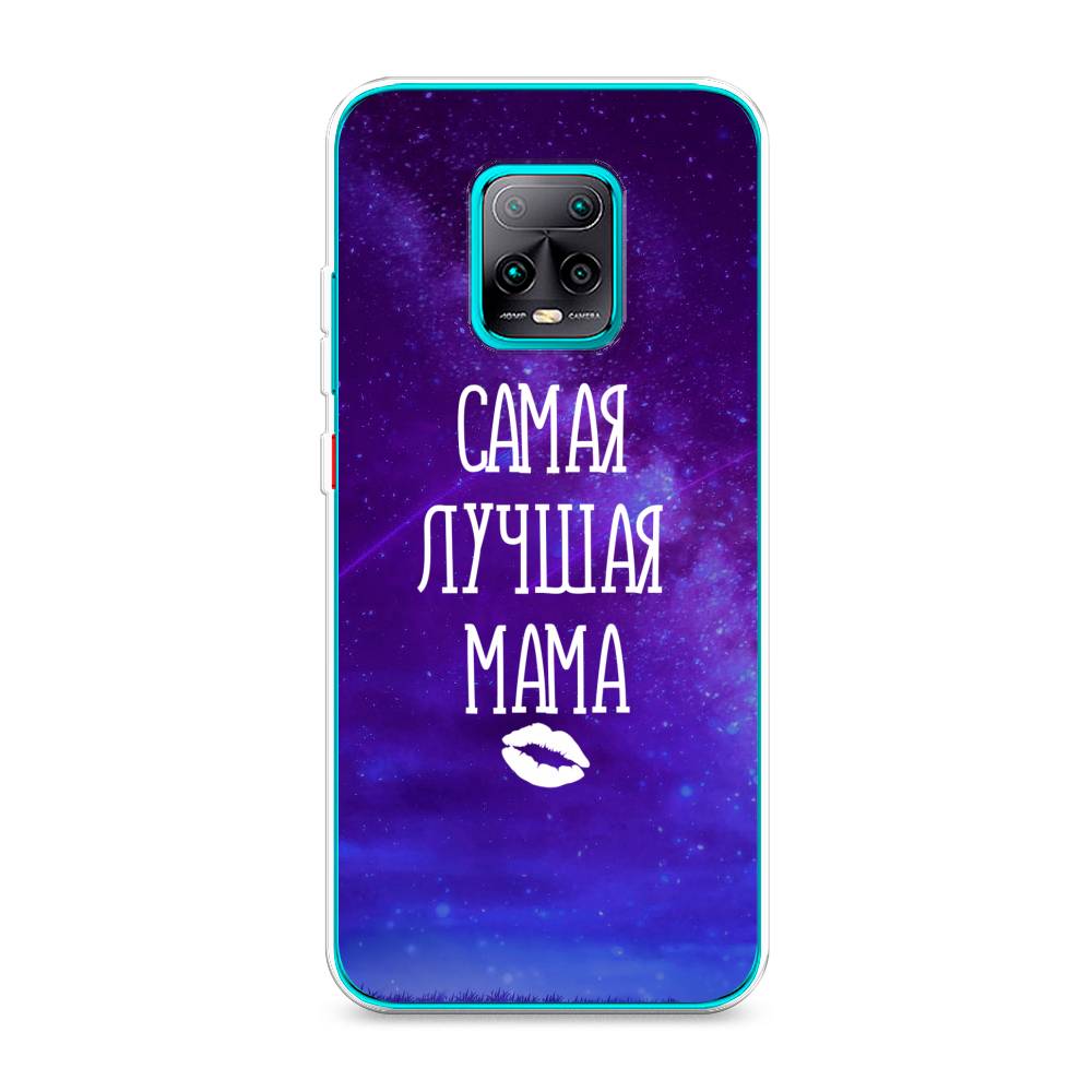 фото Силиконовый чехол "лучшая мама" на xiaomi redmi 10x 5g awog