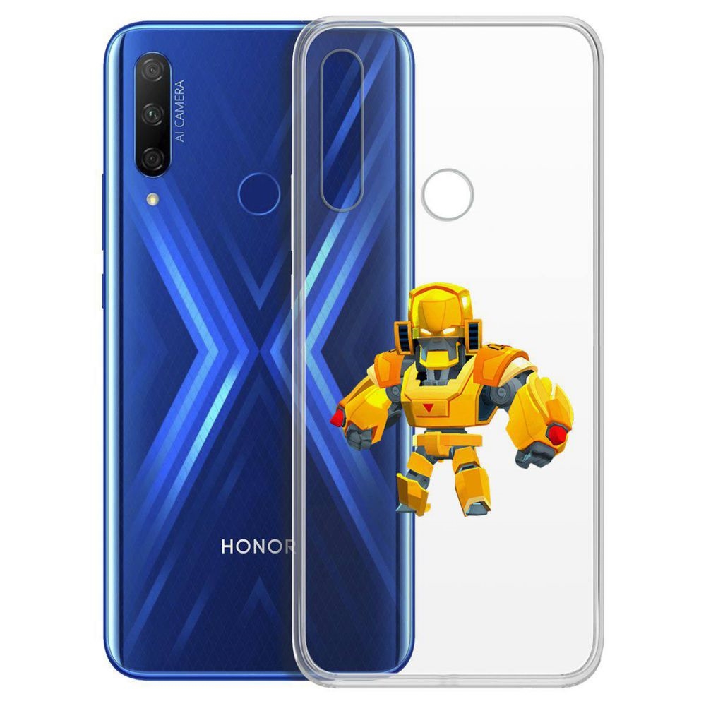 

Чехол-накладка Brawl Stars-Бо Золотой Меха для Huawei P Smart Zor 9x