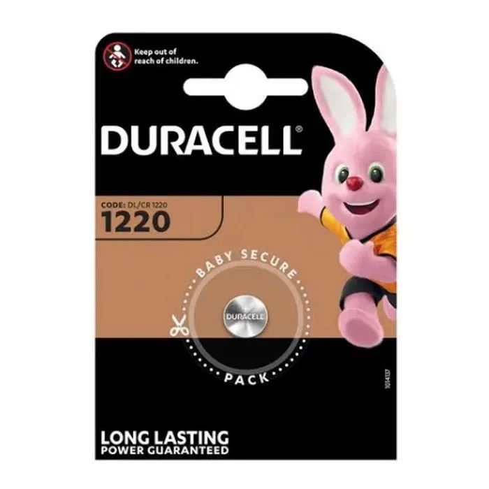 Батарейка Duracell CR1220-1BL 1 шт. батарейка aaa mn2400 duracell 1шт duracell арт lr03