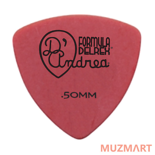 

D'Andrea RD355 .50TH Медиаторы, толщина 0.50 мм, 72 шт, Розовый