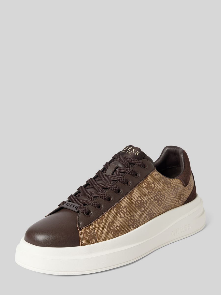 

Кеды мужские Guess FMPVIBFAL12 коричневые 40 EU, Коричневый, FMPVIBFAL12