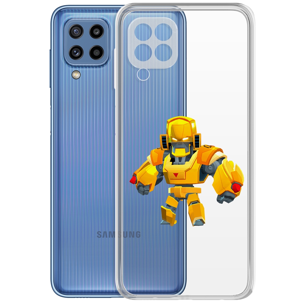 

Чехол-накладка Brawl Stars-Бо Золотой Меха для Samsung Galaxy M32 (M325)