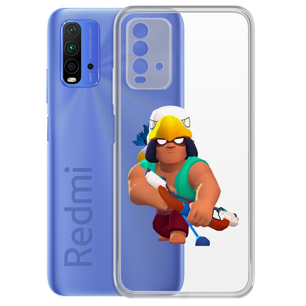 

Чехол-накладка Brawl Stars-Бо для Xiaomi Redmi 9T