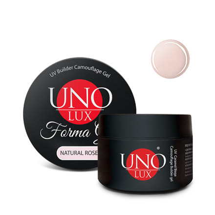 

Моделирующий гель UNO LUX, Natural Rose, 15 г