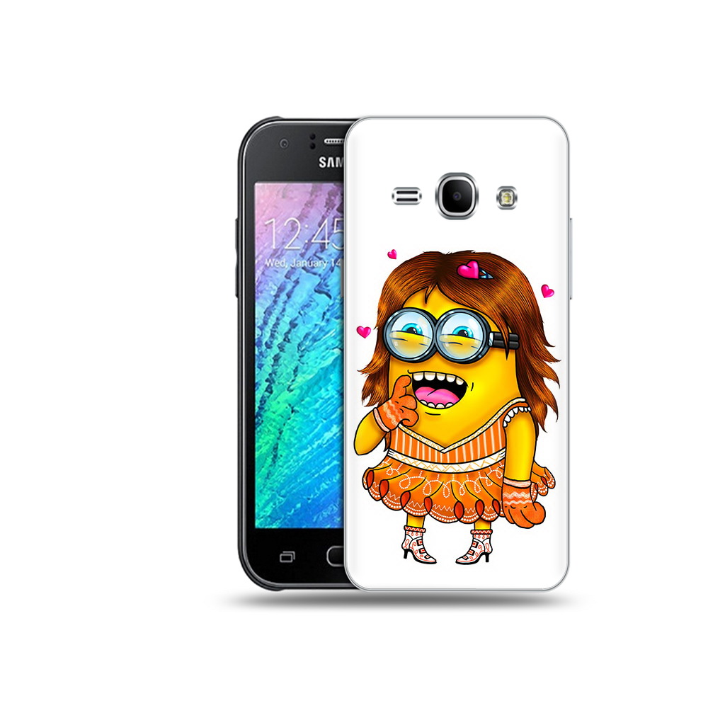 

Чехол MyPads Tocco для Samsung Galaxy J1 Миньон девочка (PT26162.569.116), Прозрачный, Tocco