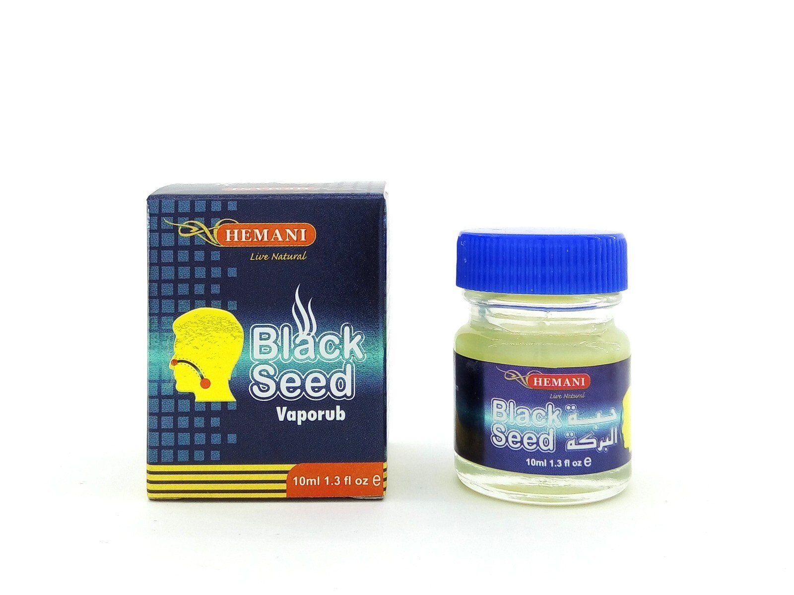 Крем Hemani Black Seed Vaporub с черным тмином 10 мл