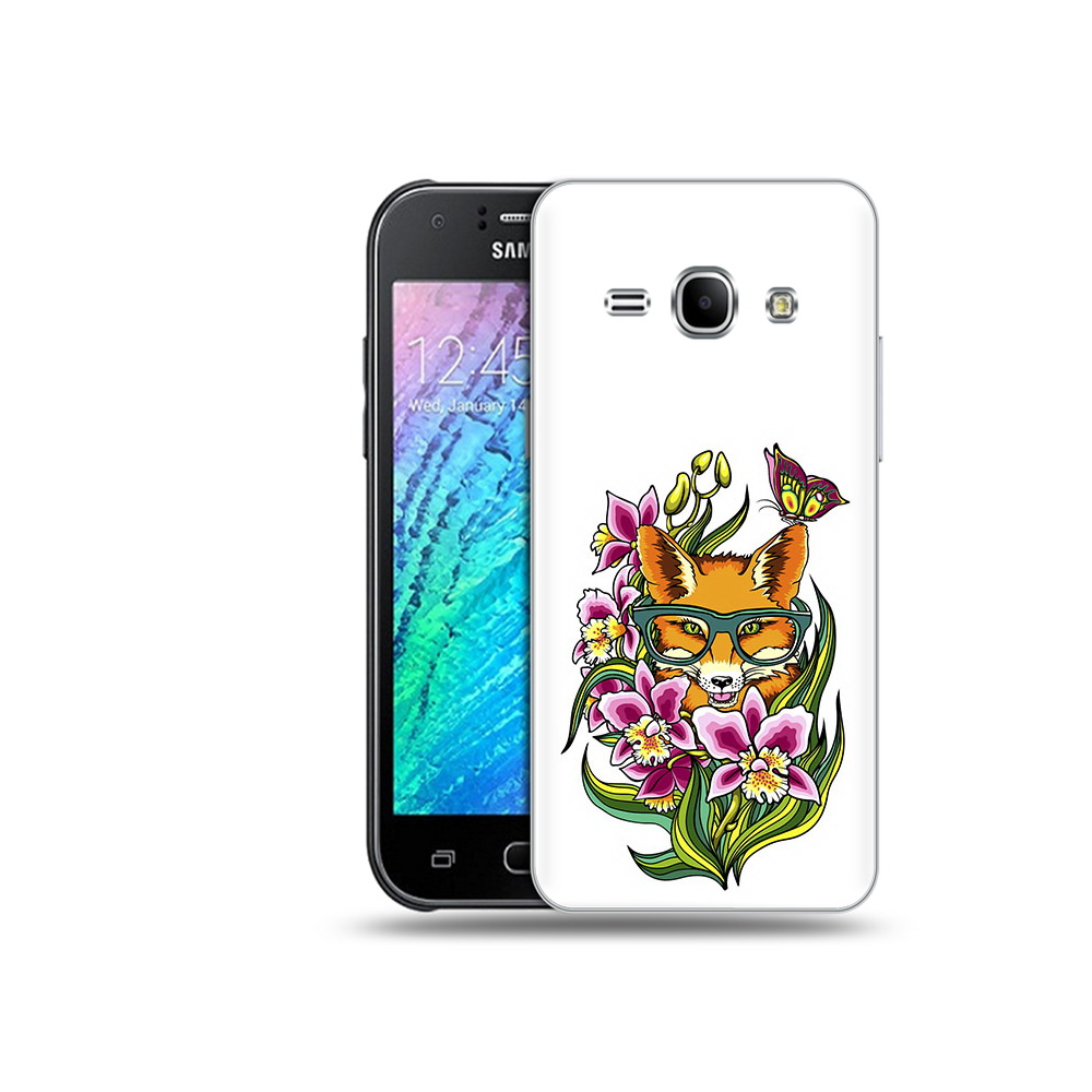 

Чехол MyPads Tocco для Samsung Galaxy J1 Лиса в цветах (PT26162.569.108), Прозрачный, Tocco