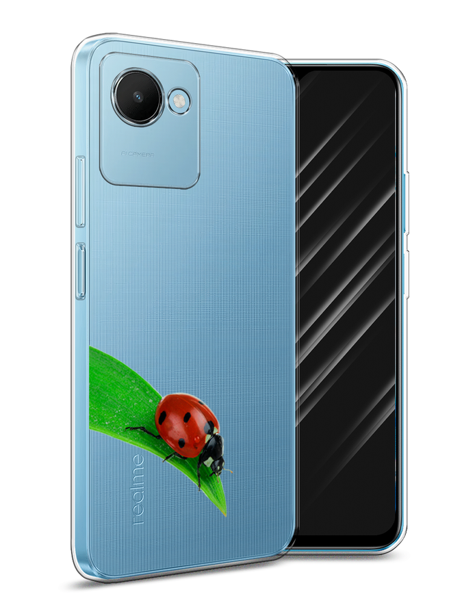 

Чехол Awog на Realme C30S 4G "На счастье", Белый;красный;зеленый, 2511650-1