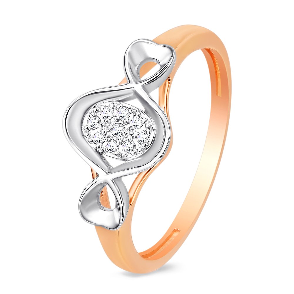 

Кольцо женское из красного золота с бриллиантом 585Gold 101011388, р. 17,5, 101011388