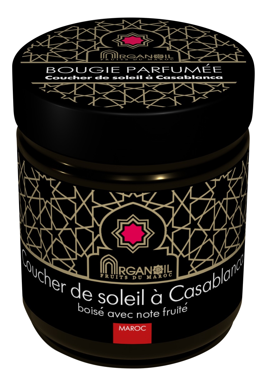 фото Ароматическая свеча arganoil bougie parfumee сoucher de soleil a casablanca 100г