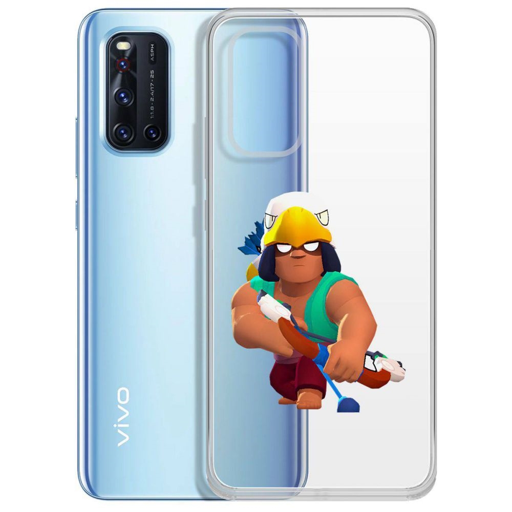 

Чехол-накладка Brawl Stars-Бо для Vivo V19