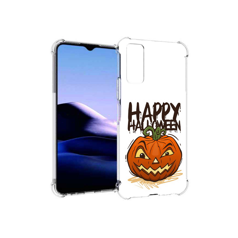 Чехол MyPads Tocco для Vivo Y20 Хэллоуин счастливый (PT154038.379.195)