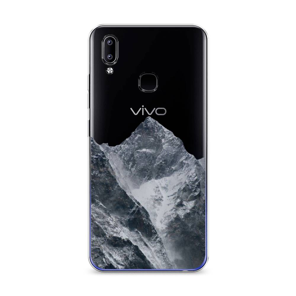 

Чехол на Vivo Y93 "Горы арт 4", Серый;бежевый, 263950-2