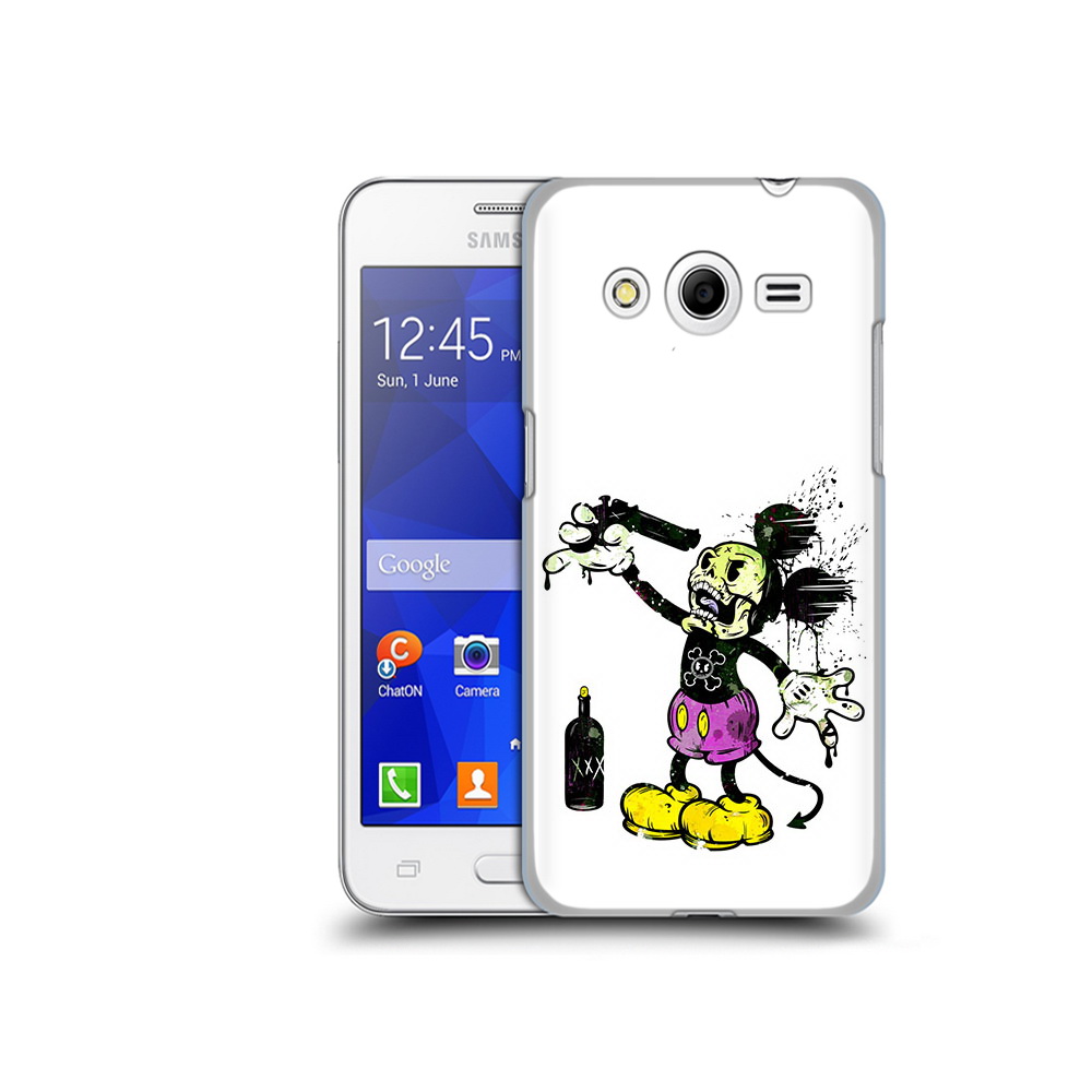 

Чехол MyPads Tocco для Samsung Galaxy Core 2 Драг Микки (PT7707.568.73), Прозрачный, Tocco