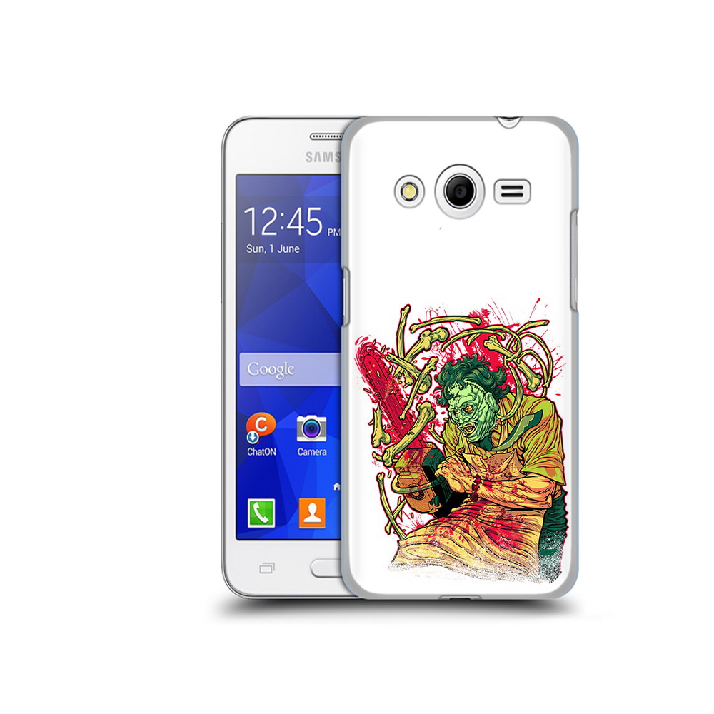 

Чехол MyPads Tocco для Samsung Galaxy Core 2 яркий мясник (PT7707.568.711), Прозрачный, Tocco