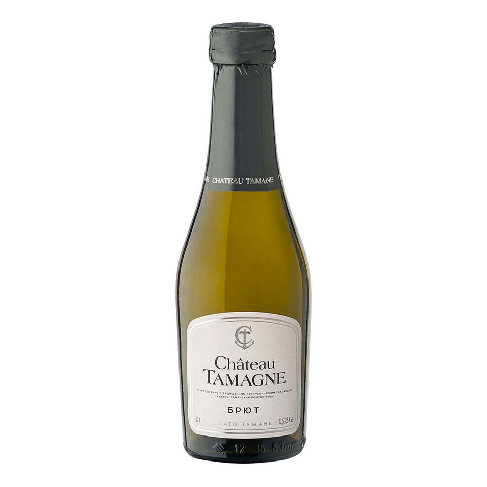 

Вино игристое Chateau Tamagne белое брют 12,5% 0,2 л