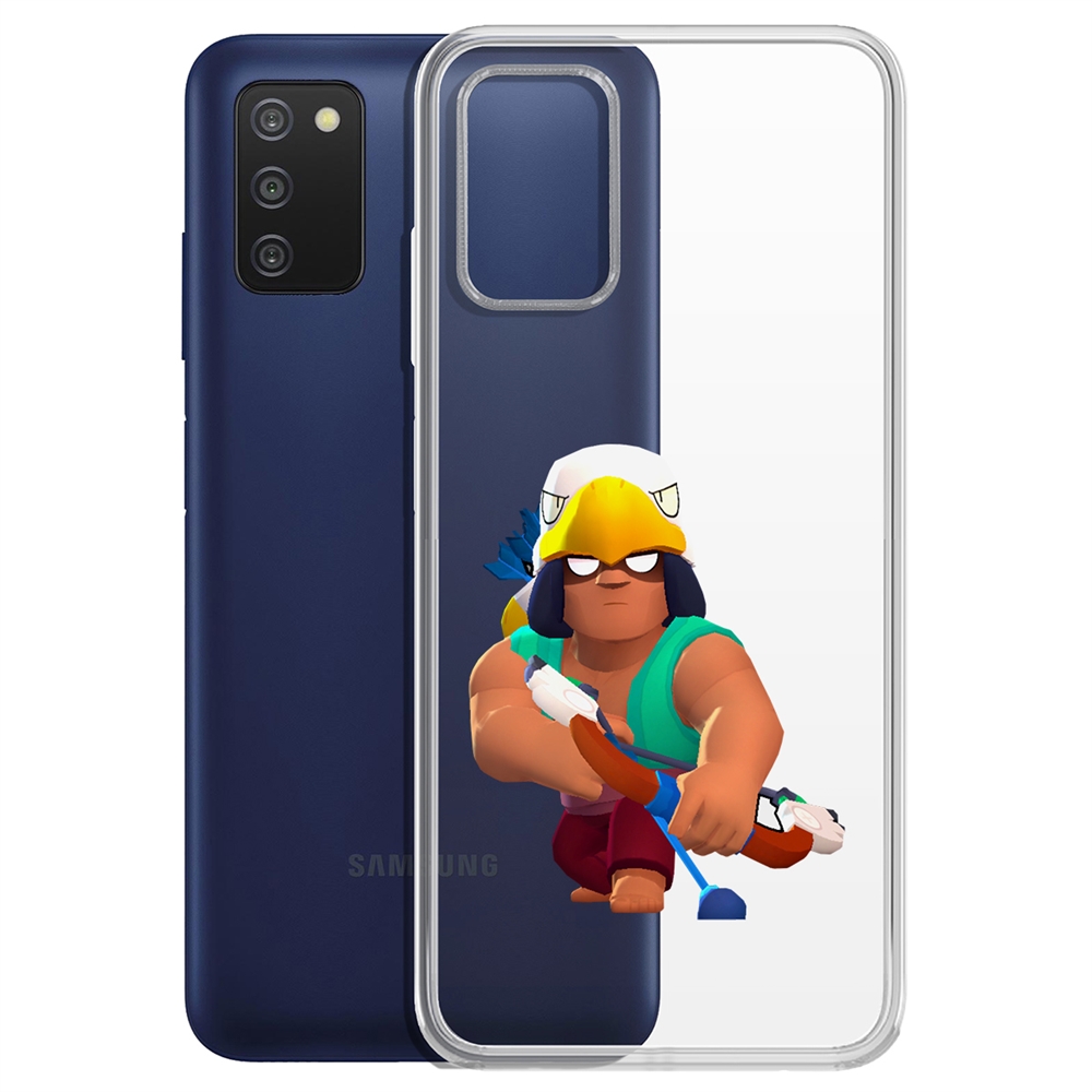 

Чехол-накладка Brawl Stars-Бо для Samsung Galaxy A03s (A037)