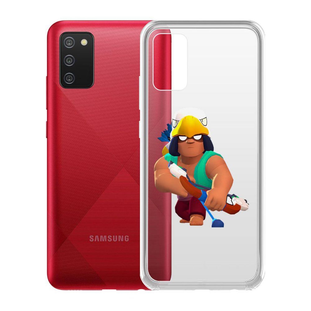 

Чехол-накладка Brawl Stars-Бо для Samsung Galaxy A02s (A025)