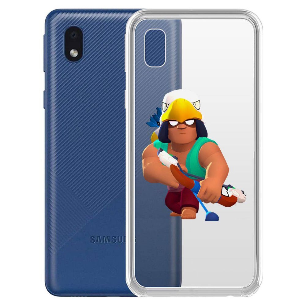 

Чехол-накладка Brawl Stars-Бо для Samsung Galaxy A01 Core (A013)