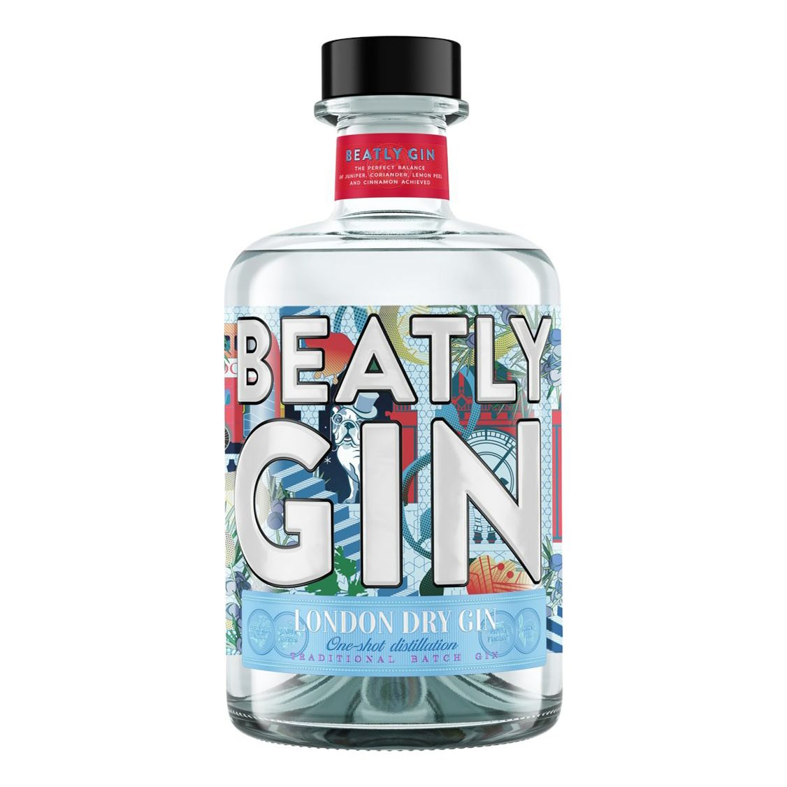 

Джин Beatly London Dry 40% 0,5 л