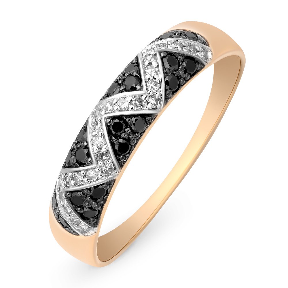 

Кольцо женское из красного золота с бриллиантом 585Gold 101011073, р. 18,5, 101011073
