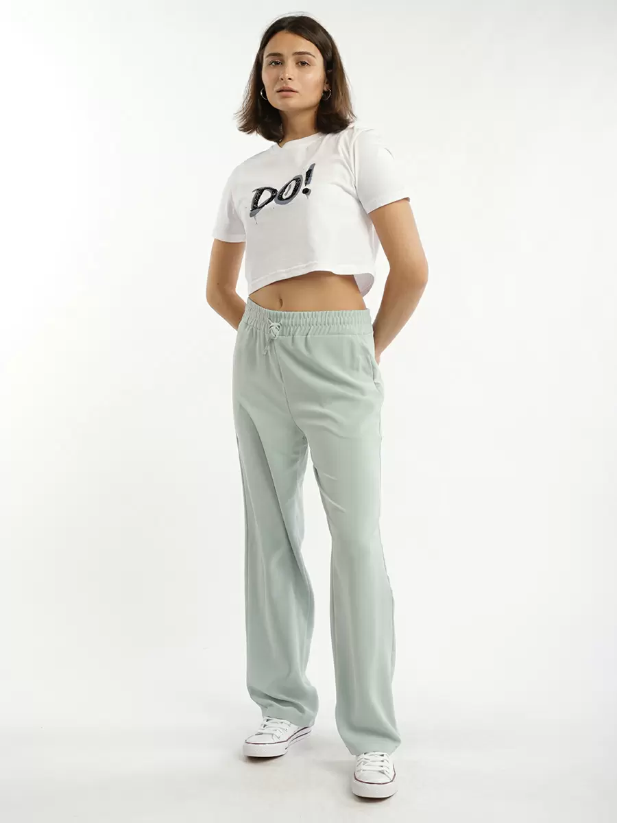 Спортивные брюки женские JOGGY SQ74532 зеленые XS