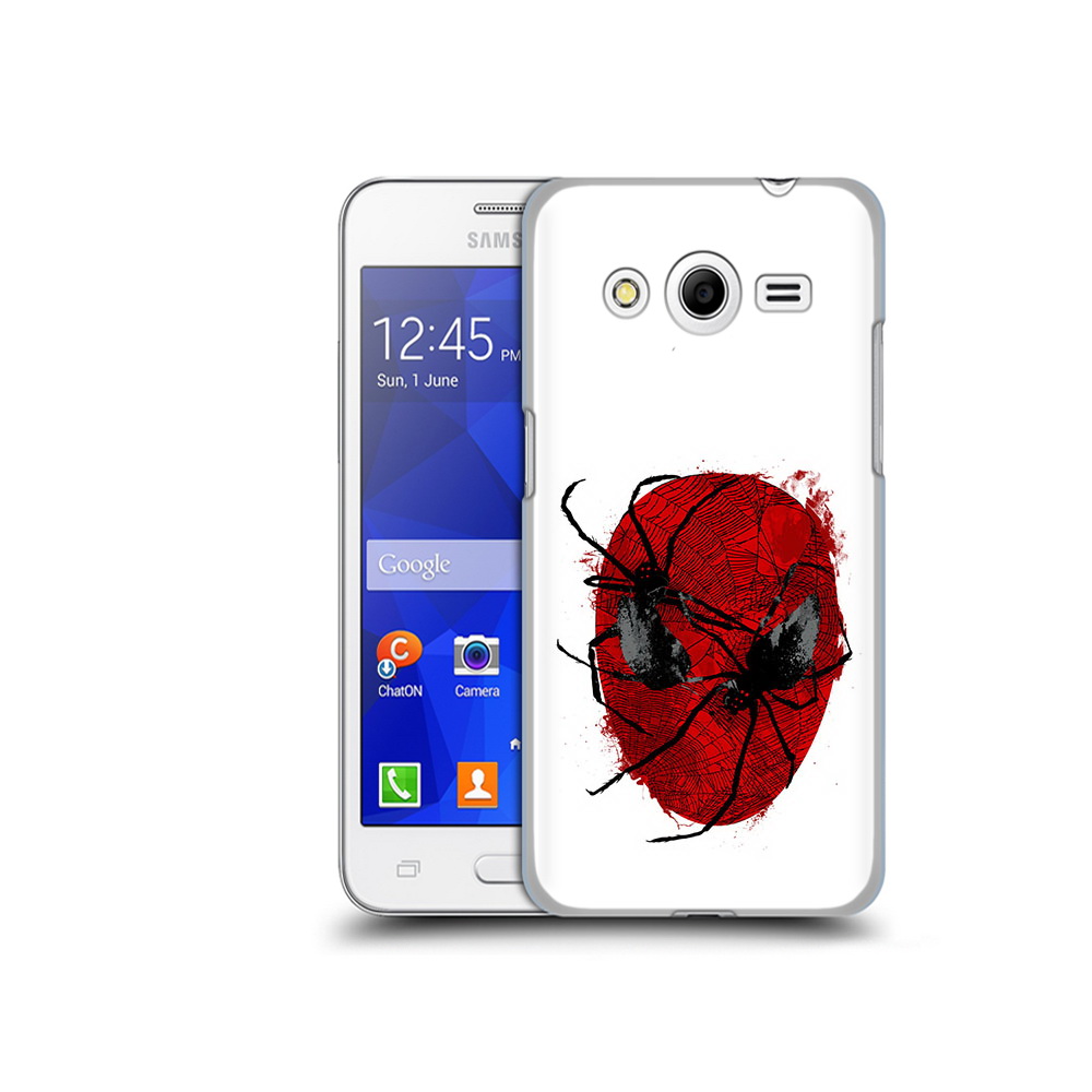 

Чехол MyPads Tocco для Samsung Galaxy Core 2 человек паук (PT7707.568.673), Прозрачный, Tocco