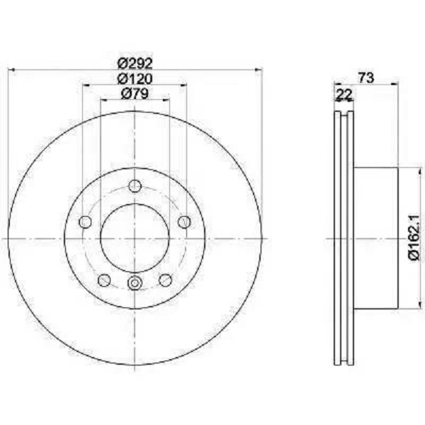 

Тормозной диск с покрытием PRO HELLA PAGID/BEHR 8dd355111241