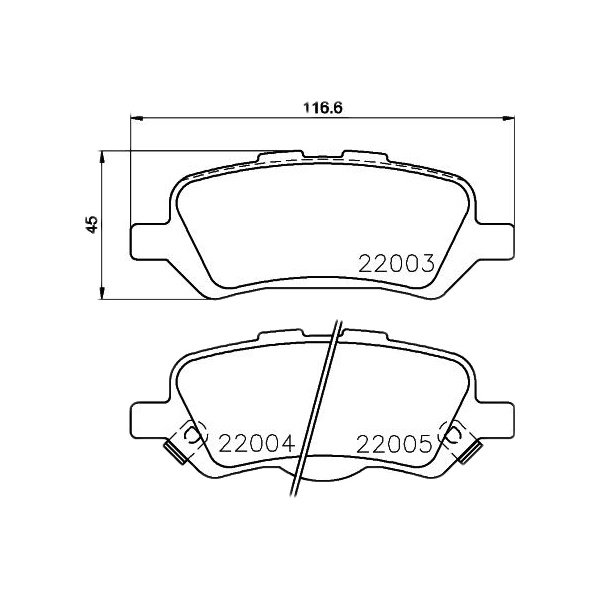 

Колодки тормозные дисковые HELLA PAGID/BEHR 8db355036951