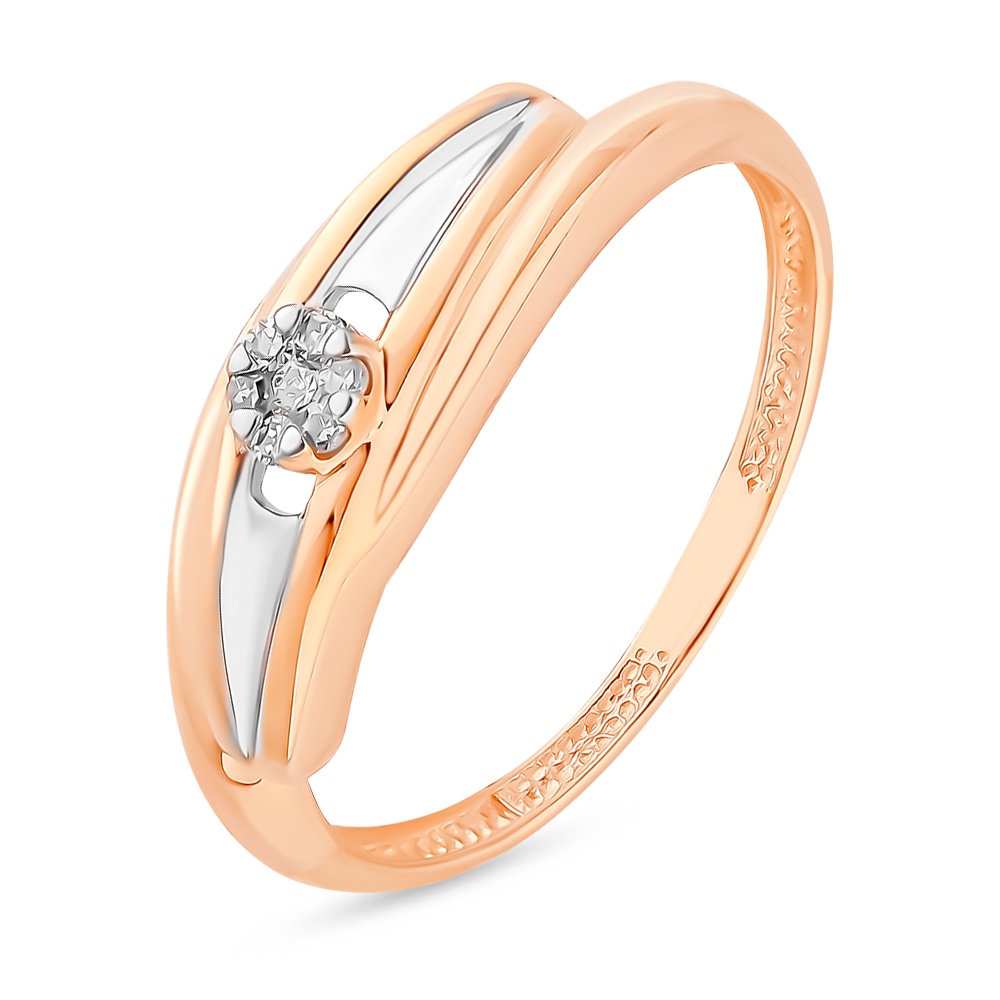 

Кольцо из золота р.  585Gold 101010000, бриллиант, 101010000