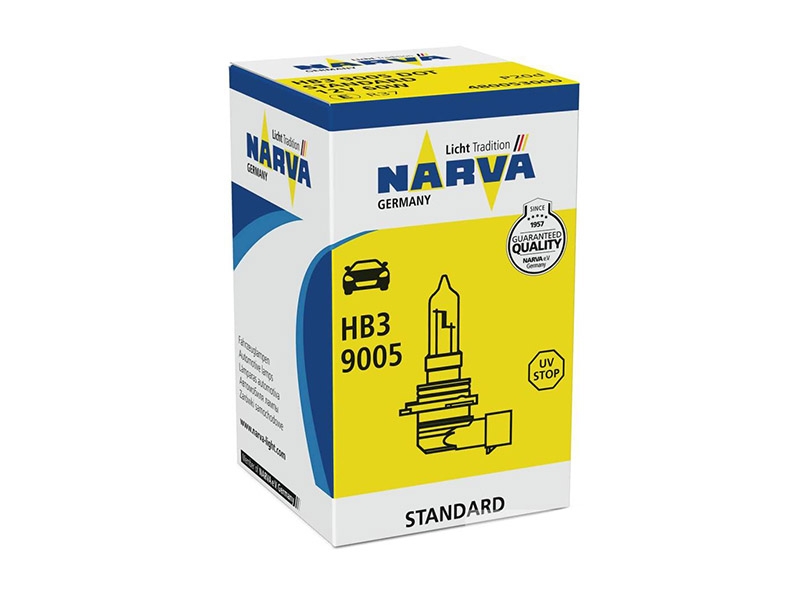 

Галогенная лампа HB3/9005 12 В 60W NARVA 48005