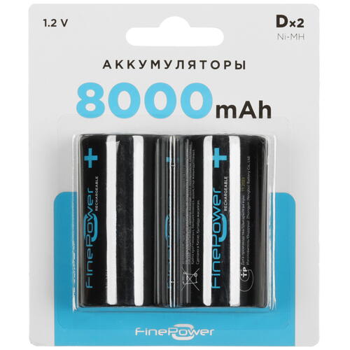 Аккумулятор FinePower D 8000 мА*ч