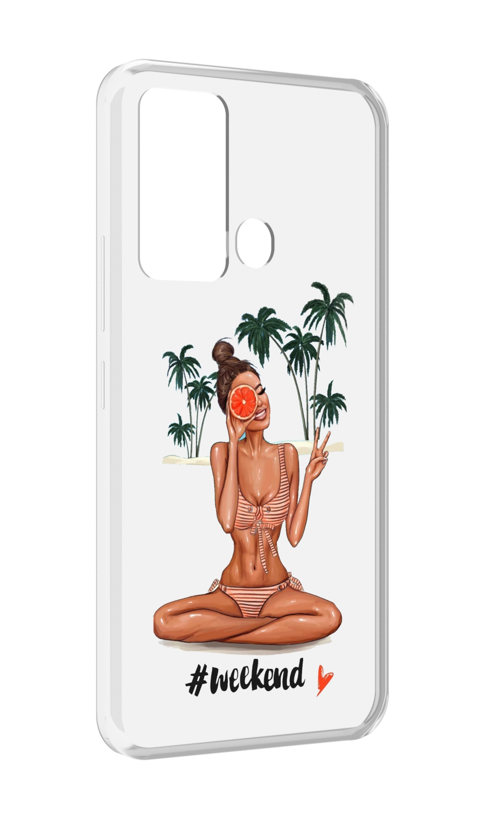

Чехол MyPads Weekend для ITEl Vision 3, Прозрачный, Tocco