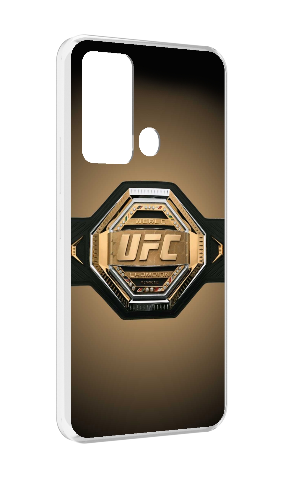 

Чехол MyPads UFC единоборства мужской для ITEl Vision 3, Прозрачный, Tocco