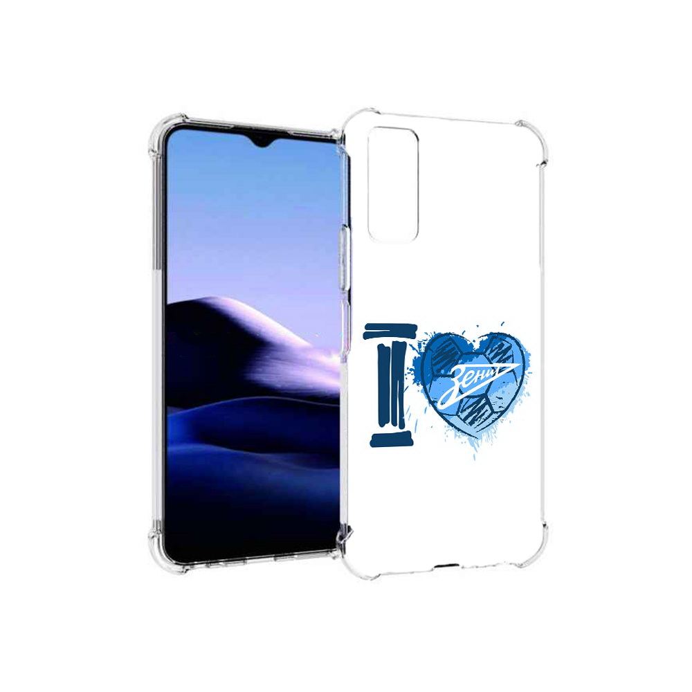 

Чехол MyPads Tocco для Vivo Y20 ФК я люблю зенит (PT154038.379.186), Прозрачный, Tocco