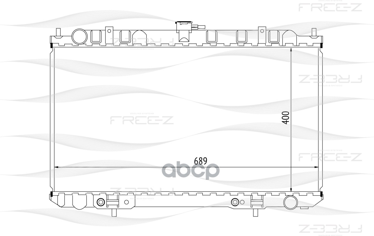

Радиатор охлаждения FREE-Z KK0243