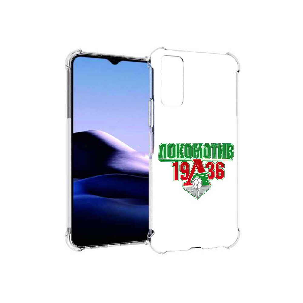 

Чехол MyPads Tocco для Vivo Y20 ФК локомотив 1936 (PT154038.379.182), Прозрачный, Tocco