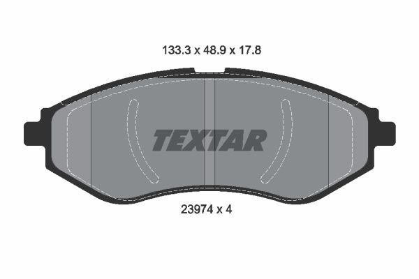 

Колодки дисковые передние daewoo kalos 1.2i/1.4i 02> 2397401