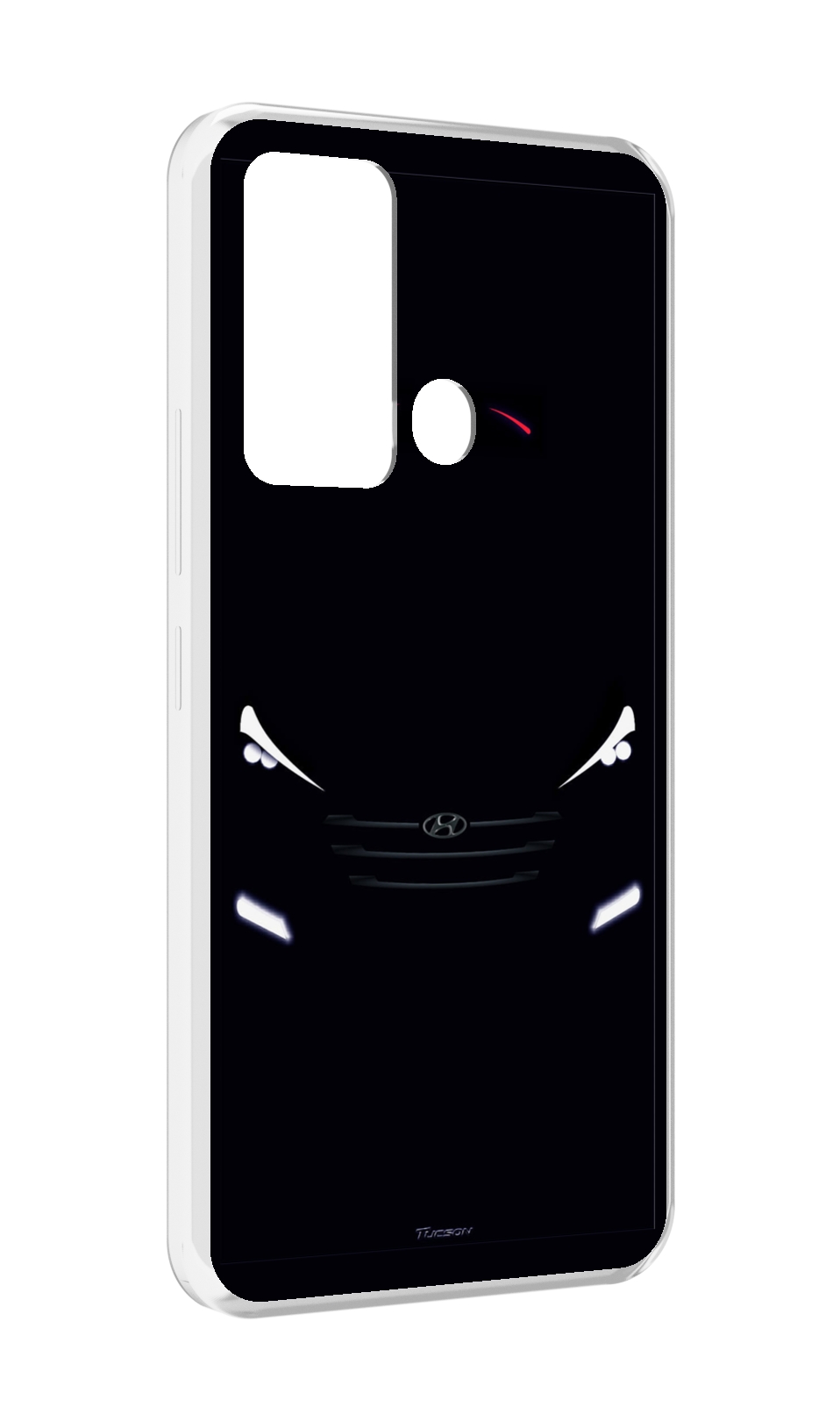 

Чехол MyPads hyundai хендаи 1 для ITEl Vision 3, Прозрачный, Tocco