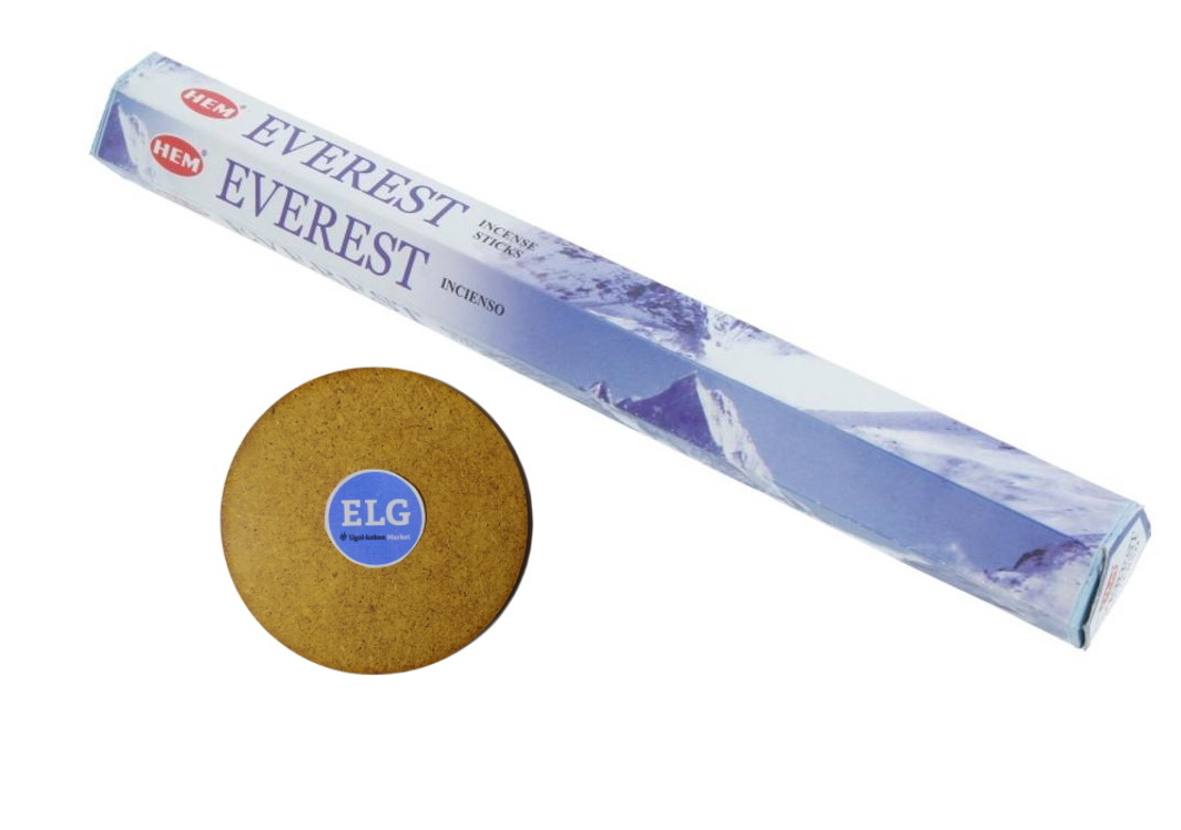 фото Благовония hem эверест (everest) + подставка elg