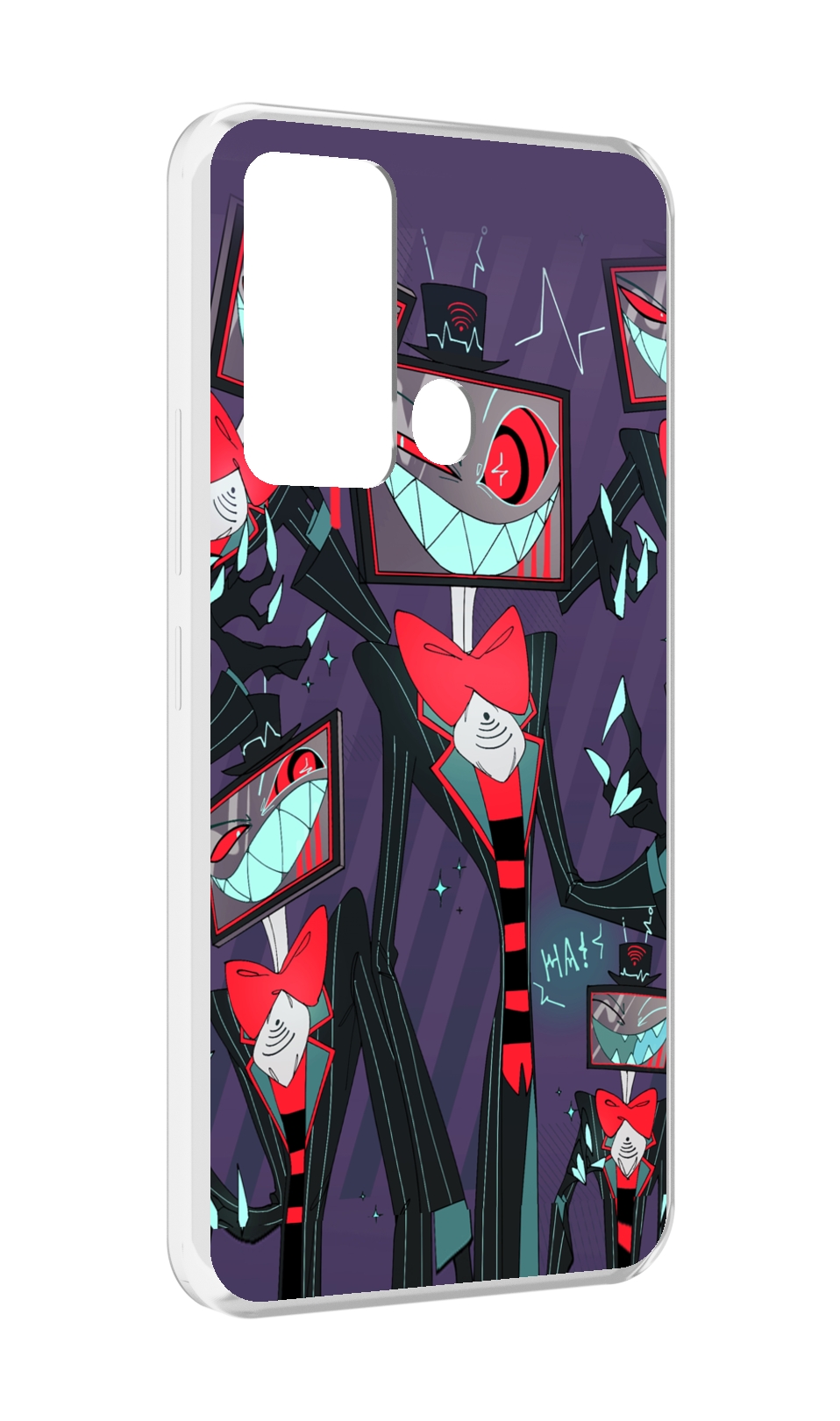 

Чехол MyPads hazbin hotel для ITEl Vision 3, Прозрачный, Tocco