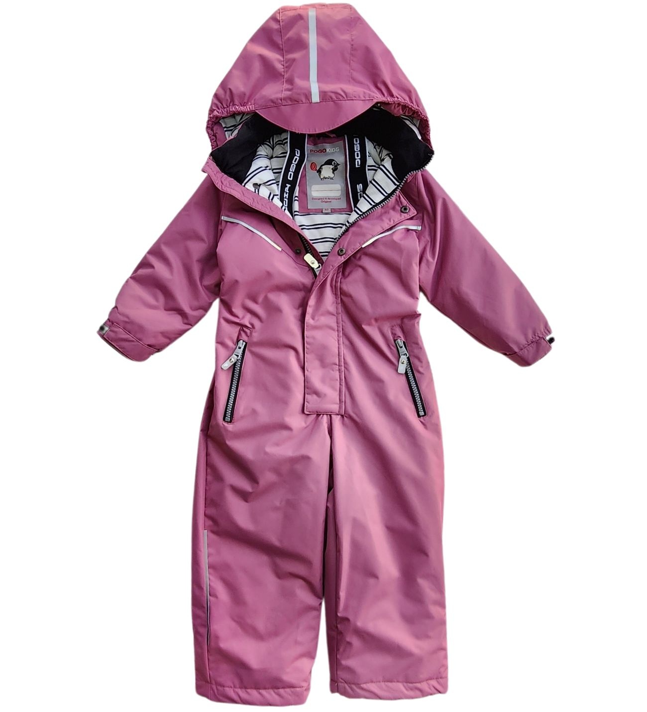 

Комбинезон детский PogoKids PG88199, пыльная роза, 98, Розовый, PG88199