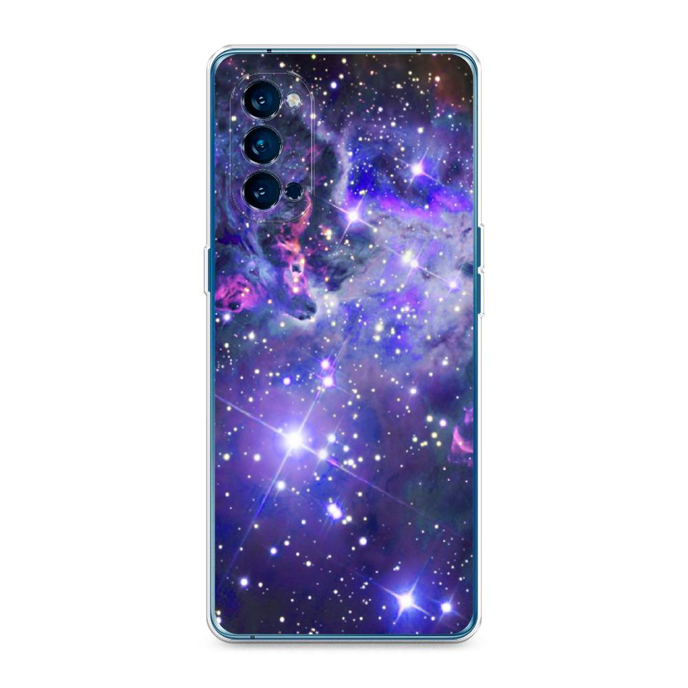 

Чехол Awog на Oppo Reno 4 Pro 5G "Яркая галактика", Разноцветный, 253750-4