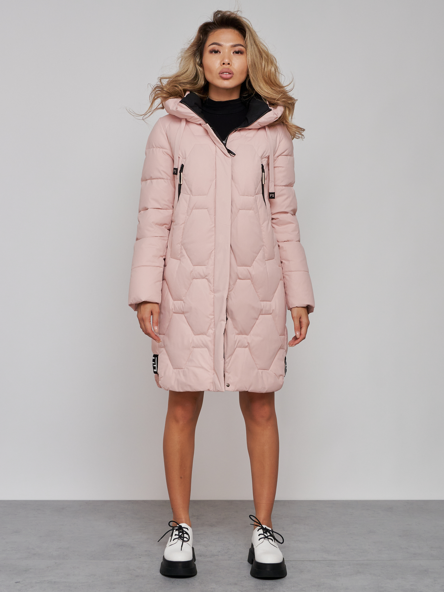 Пальто женское MTFORCE 589899 розовое M